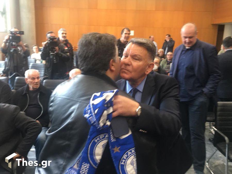 Αλέξης Κούγιας στην παρουσίαση του νέου σχήματος της ΠΑΕ Ηρακλής
