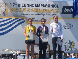 Μαραθώνιος “Μ. Αλέξανδρος”: Πρώτοι στα 10.000 μέτρα οι Αναγνώστου και Παναγιωτοπούλου 
