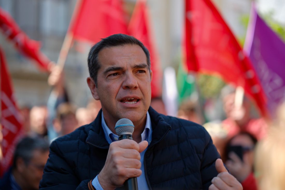 Αλέξης Τσίπρας περιοδεία στη Χίο