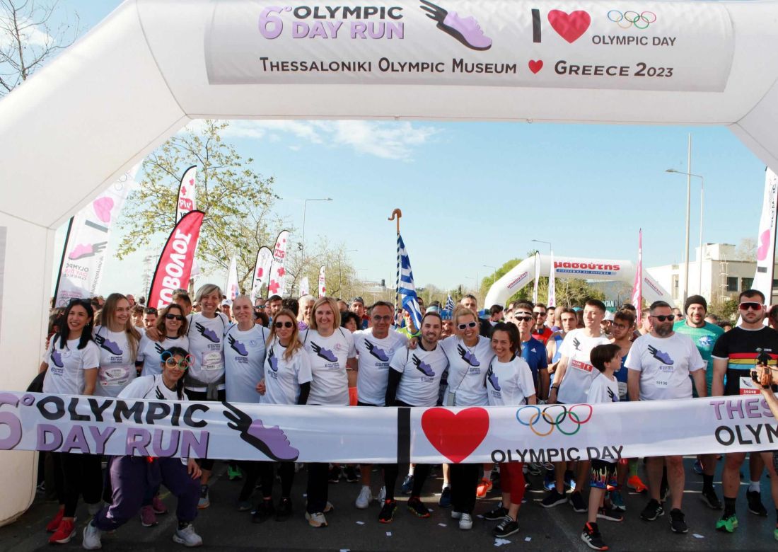 6ο Olympic Day Run Greece Θεσσαλονίκη