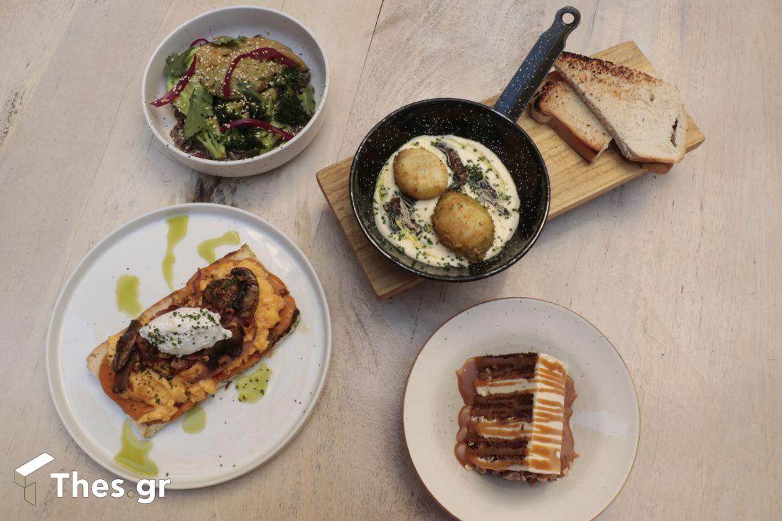 Donkey Garden Thessaloniki Θεσσαλονίκη εστιατόριο brunch lunch dinner γλυκά καφές Σκρα 3 κέντρο Εύοσμος φαγητό