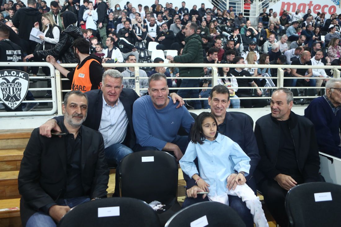 ΠΑΟΚ Μπάνε Πρέλεβις απόσυρση φανέλας με το νο 7 Παλατάκι PAOK Sports Arena