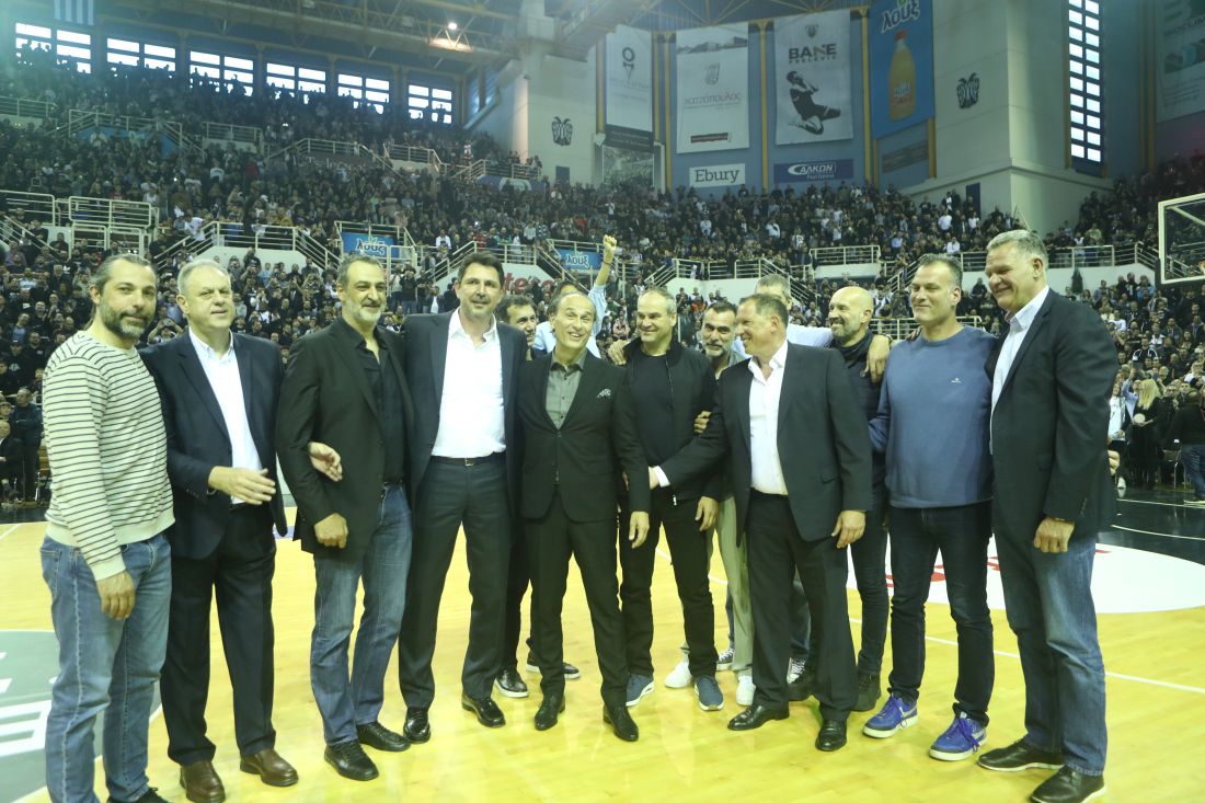 ΠΑΟΚ Μπάνε Πρέλεβις απόσυρση φανέλας με το νο 7 Παλατάκι PAOK Sports Arena