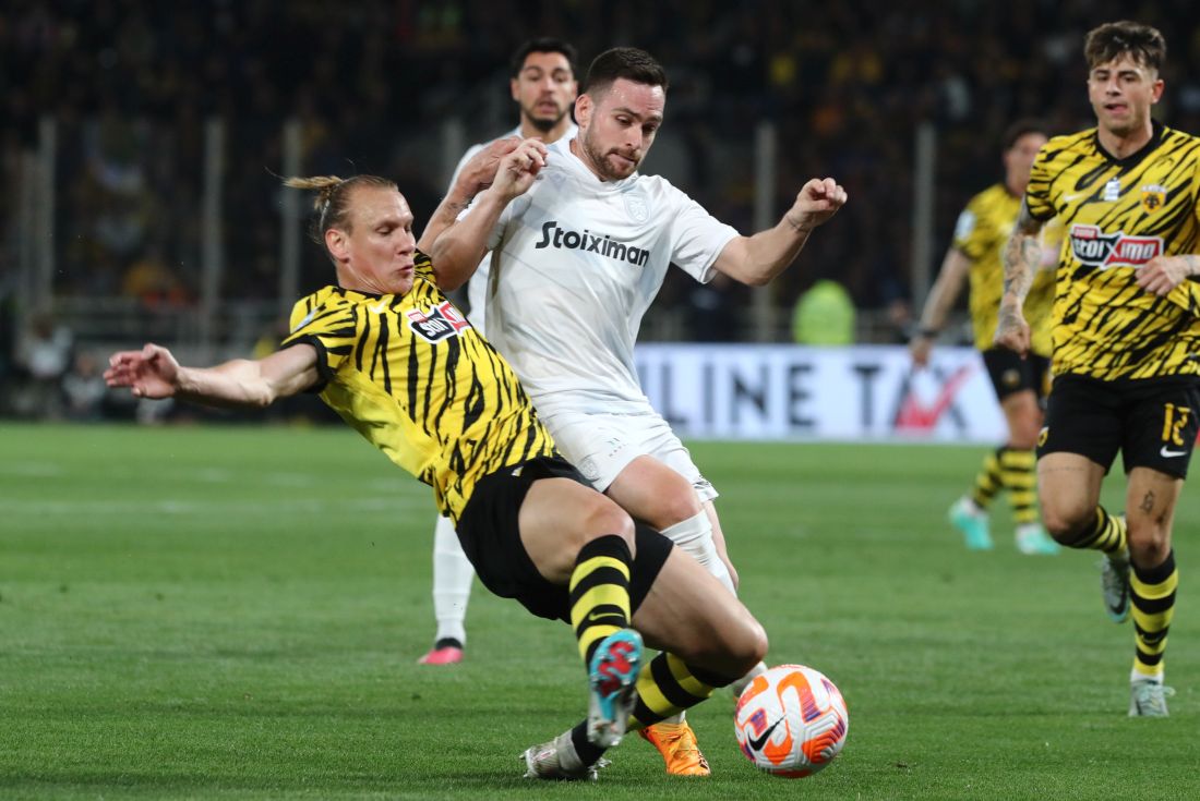 ΑΕΚ ΠΑΟΚ Super League 6η αγωνιστική πλέι οφ