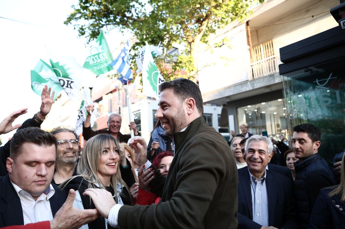 Νίκος Ανδρουλάκης ομιλία Περιστέρι