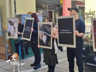 Θεσσαλονίκη: Συγκέντρωση διαμαρτυρίας στο Καπάνι για τη θανάτωση ζώων (ΦΩΤΟ)