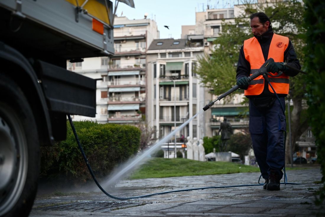 δήμος Θεσσαλονίκη καθαριότητα