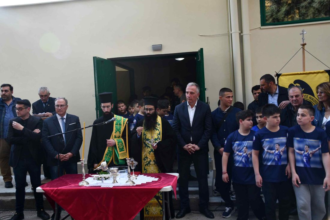 πάλη εγκαίνια ΕΑΚ Βαρέων Αθλημάτων Σταυρούπολης