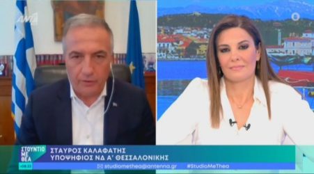 Καλαφάτης: «Εθνική αναγκαιότητα και όχι κομματική σκοπιμότητα η αυτοδυναμία της Νέας Δημοκρατίας»