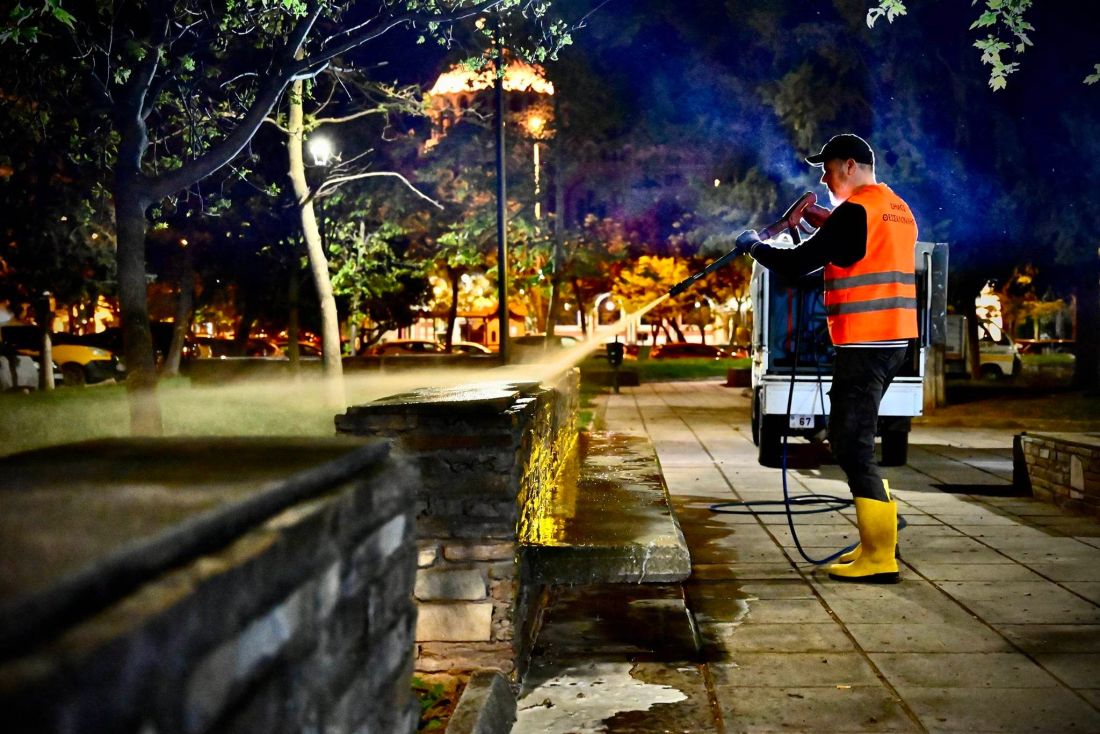 δήμος Θεσσαλονίκης δράση καθαριότητας