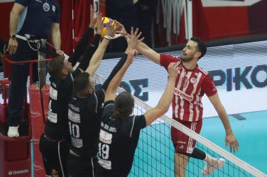 Volley League: Εχασε τη μεγάλη ευκαιρία στον Πειραιά ο ΠΑΟΚ (ΦΩΤΟ)