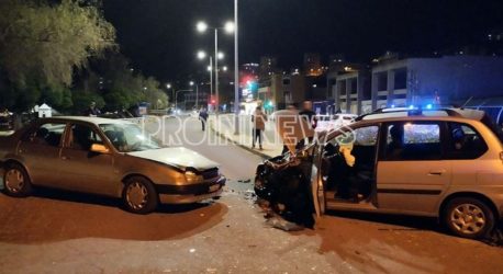 Σοβαρό τροχαίο στην Καβάλα το βράδυ του Μεγάλου Σαββάτου (ΒΙΝΤΕΟ)