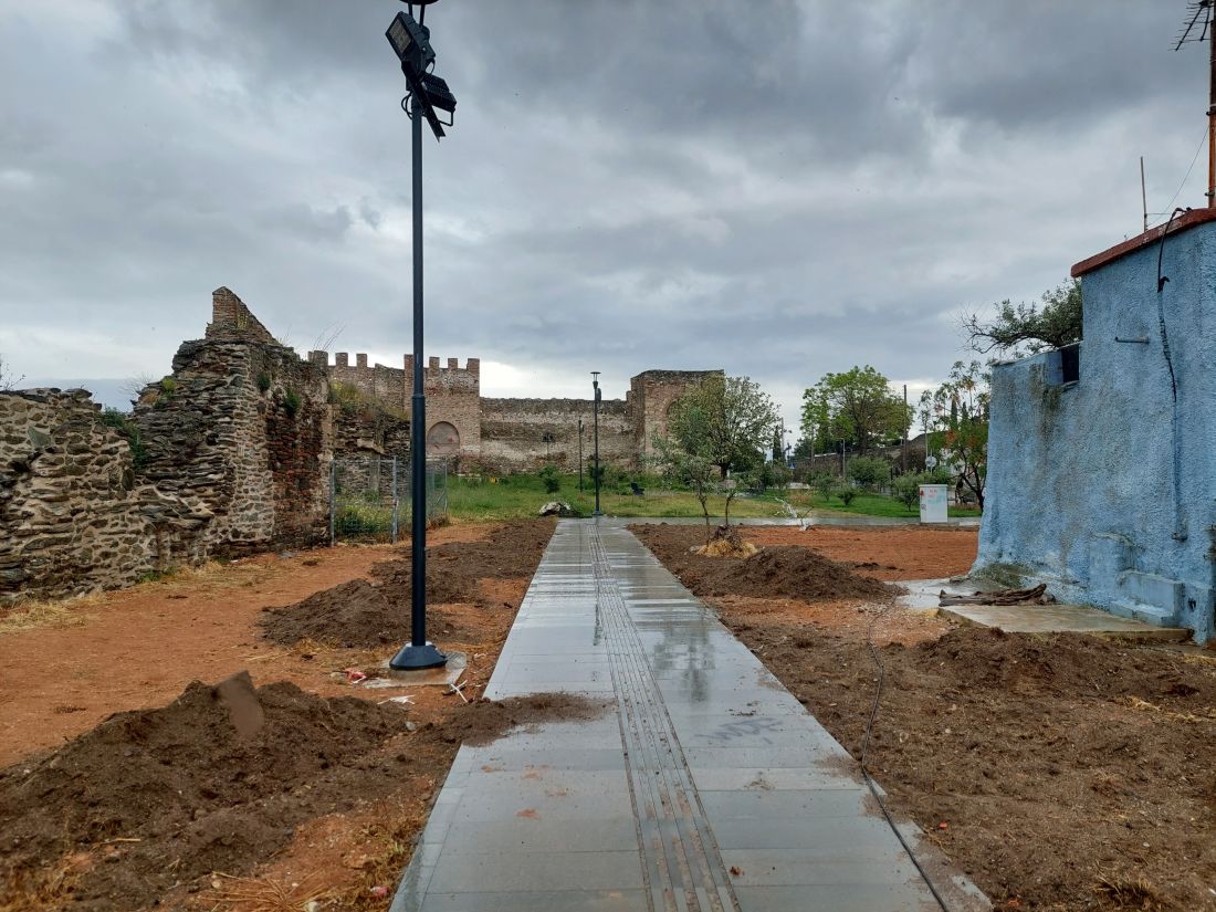 Θεσσαλονίκη Βυζαντινά τείχη
