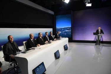 Debate πολιτικών αρχηγών ΕΡΤ βουλευτικές εκλογές 2023 eurokinissi
