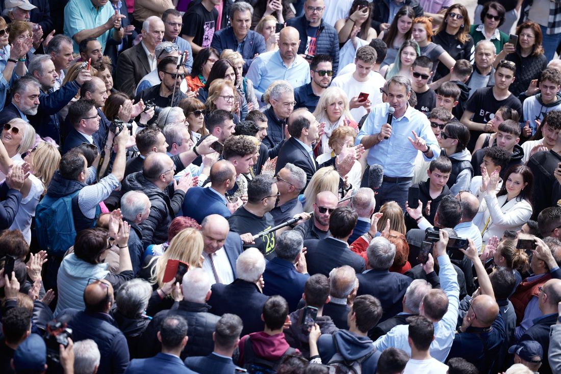 Μητσοτάκης εκλογές Νάουσα