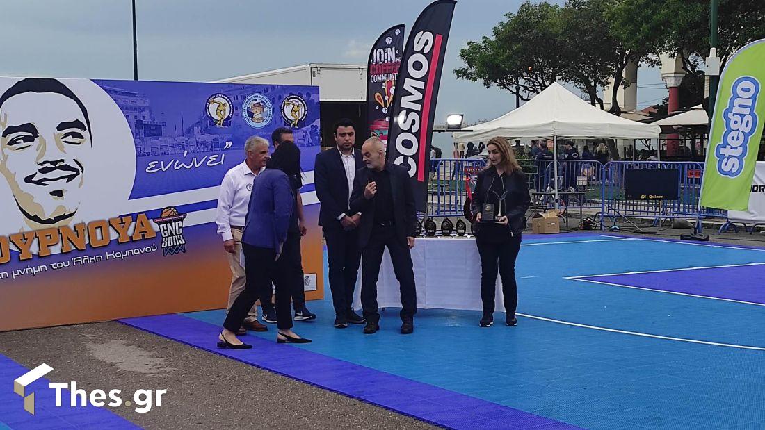 Θεσσαλονίκη τουρνουά μπάσκετ πλατεία Αριστοτέλους Αλκης Καμπανός