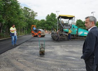 Θεσσαλονίκη: Επιθεώρηση έργων από Ζέρβα στο νέο αθλητικό πάρκο στην Νέα Ελβετία (ΦΩΤΟ)