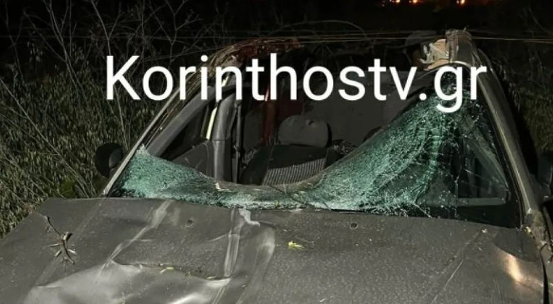 Αυτοκίνητο συγκρούστηκε με άλογο στην Κόρινθο