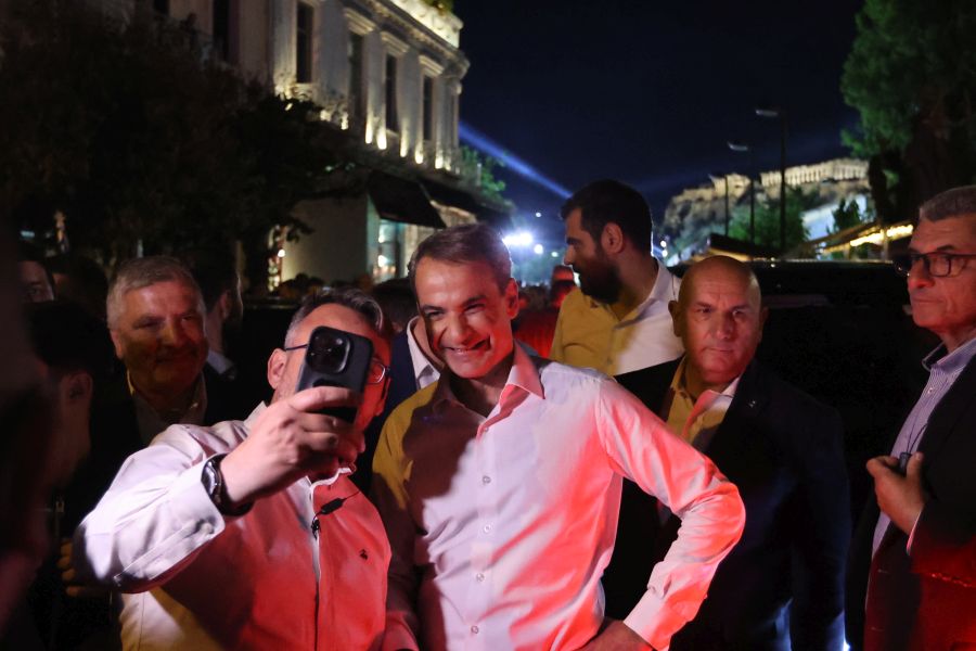 Μητσοτάκης από Θησείο στην ομιλία του