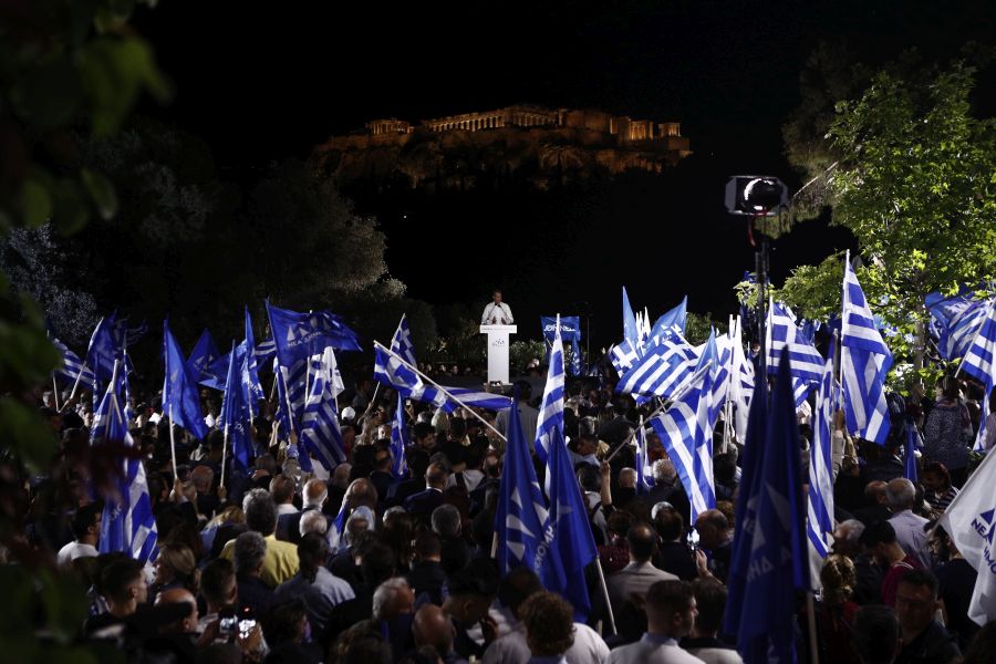 Μητσοτάκης από Θησείο στην ομιλία του