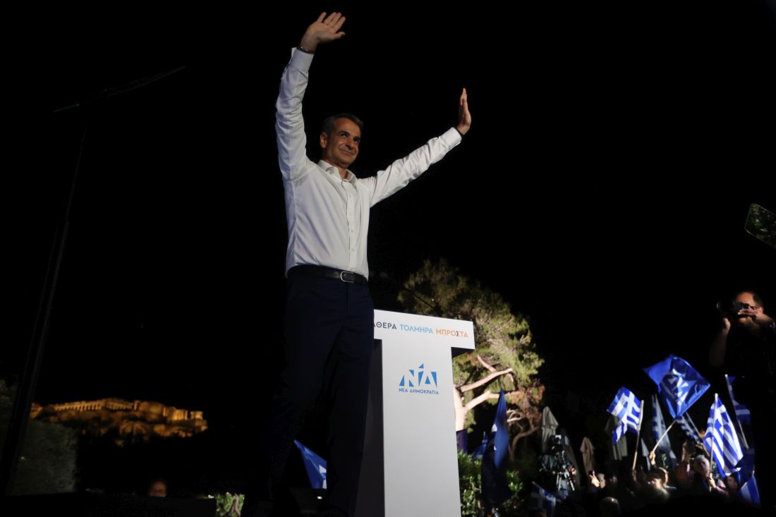 Μητσοτάκης από Θησείο στην ομιλία του