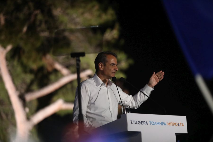 Μητσοτάκης από Θησείο στην ομιλία του