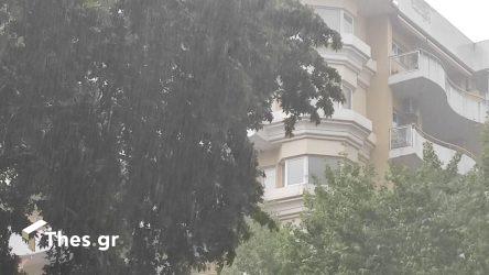 Θεσσαλονίκη καιρός βροχή