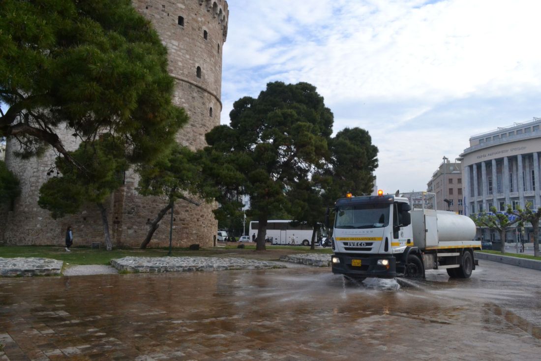 δήμος Θεσσαλονίκης δράση καθαριότητας