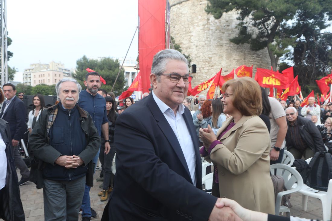Δημήτρης Κουτσούμπας από Θεσσαλονίκη