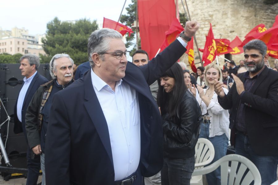 Δημήτρης Κουτσούμπας από Θεσσαλονίκη