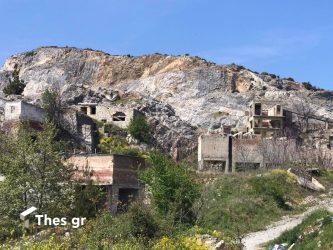 Λατομείο Ασβεστοχωρίου Λατομεία Ασβεστοχώρι Θεσσαλονίκη παλιό λατομείο εγκατάλειψη