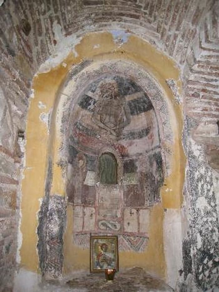 Ιερός Ναός Μεταμορφώσεως Σωτήρος Χορτιάτης Χορτιάτη Βυζαντινό Μνημείο 12ου αιώνα Θεσσαλονίκη