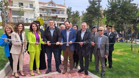 Δήμος Καλαμαριάς: Εγκαινιάστηκε το πάρκο Αιγυπτιάδη με τις μανόλιες