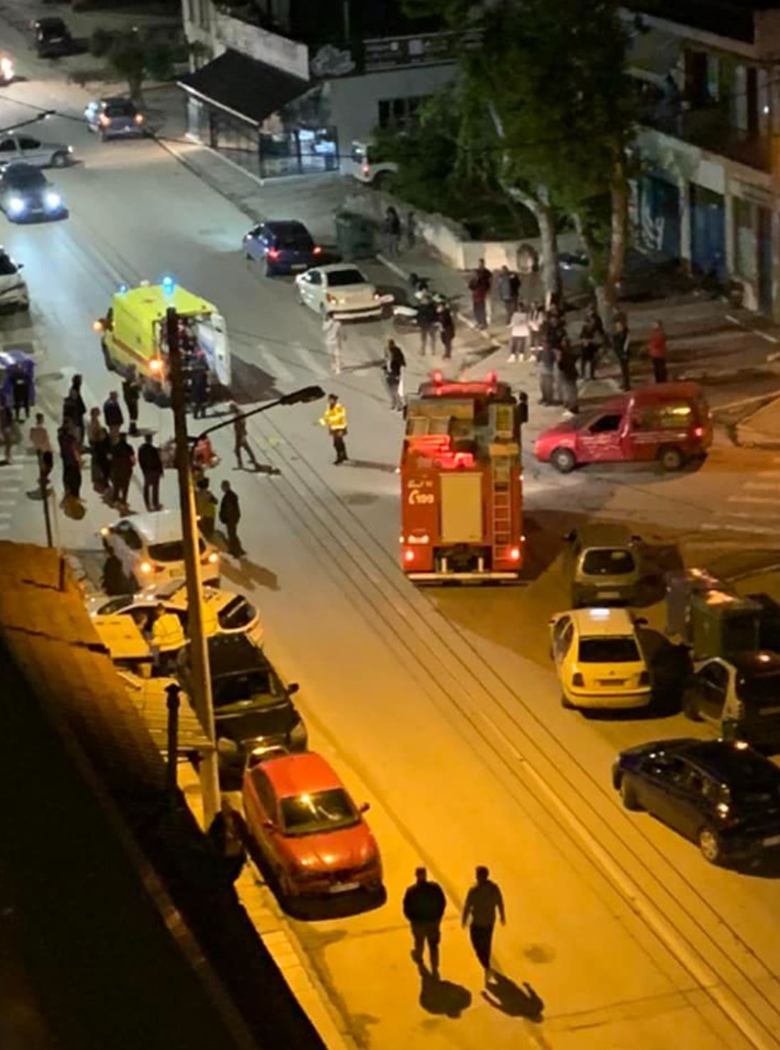 Σέρρες τροχαίο διανομέας φαγητού 