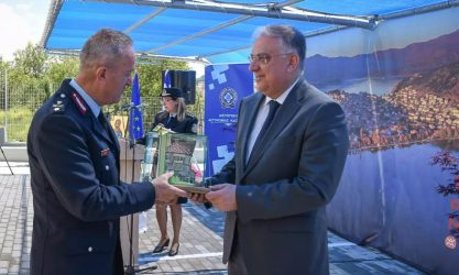 Καστοριά: Το νέο αστυνομικό μέγαρο εγκαινίασε ο Θεοδωρικάκος