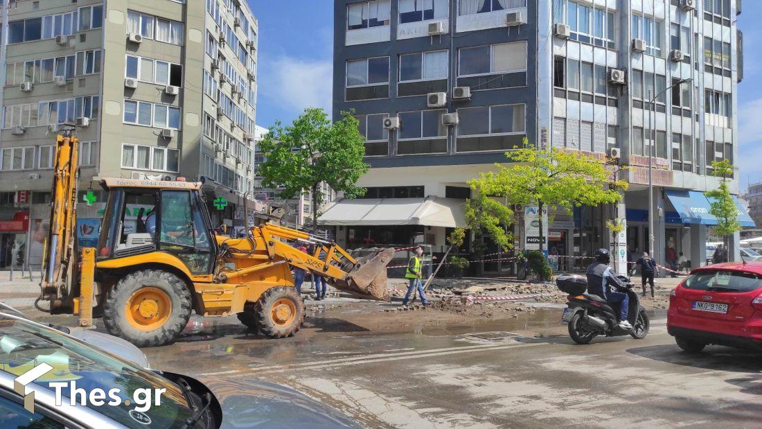 Δικαστήρια Θεσσαλονίκης δρόμος νερά