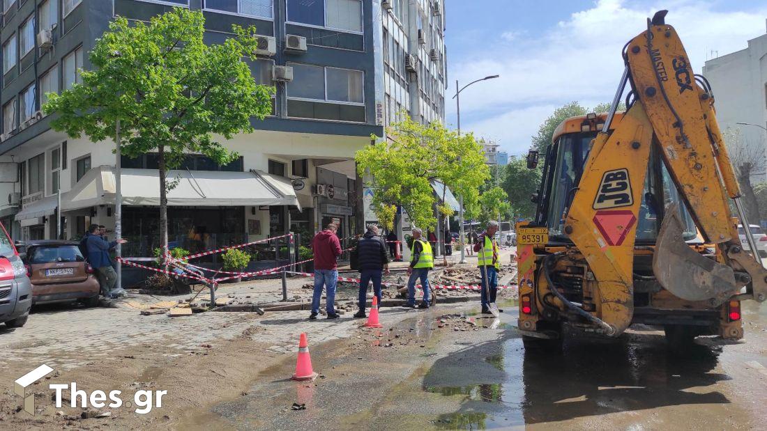 Δικαστήρια Θεσσαλονίκης δρόμος νερά