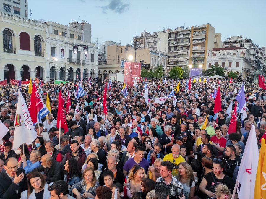 Αλέξης Τσίπρας ομιλία στην Πάτρα