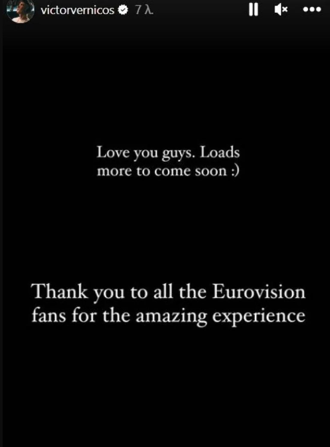 Eurovision 2023 Victor Vernicos