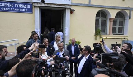 Θεσσαλονίκη: Ασκησε το εκλογικό του δικαίωμα ο Κωνσταντίνος Ζέρβας – «Σημαντική η συμμετοχή»