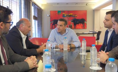 Τσίπρας: Συναντήθηκε με αντιπροσωπεία της Ελληνικής Εθνικής Μειονότητας για τον Μπελέρη