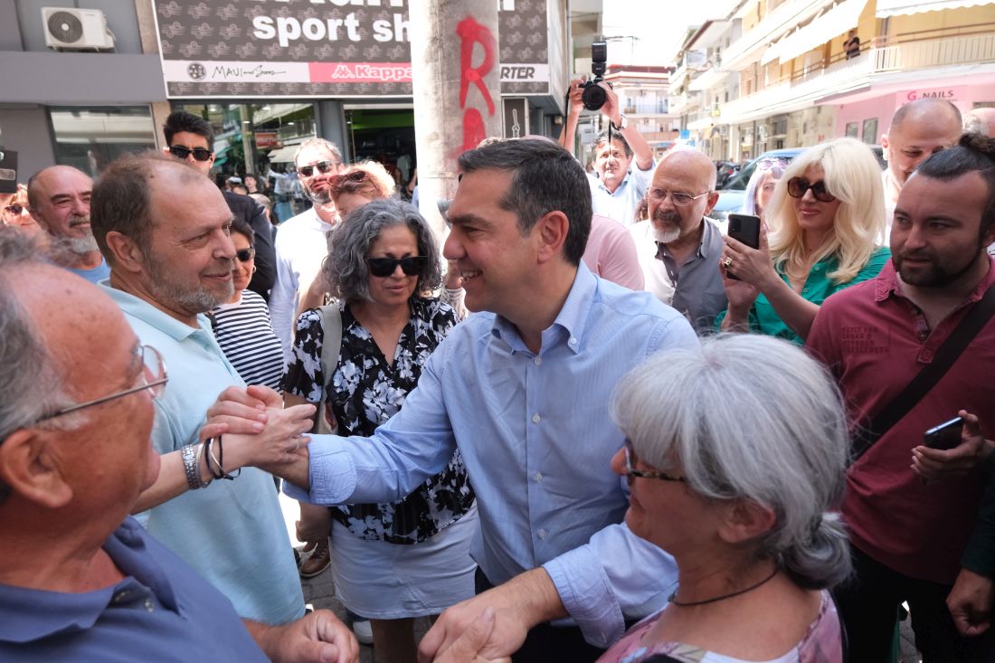 Τσίπρας ΣΥΡΙΖΑ βουλευτικές εκλογές 2023 Κατερίνη