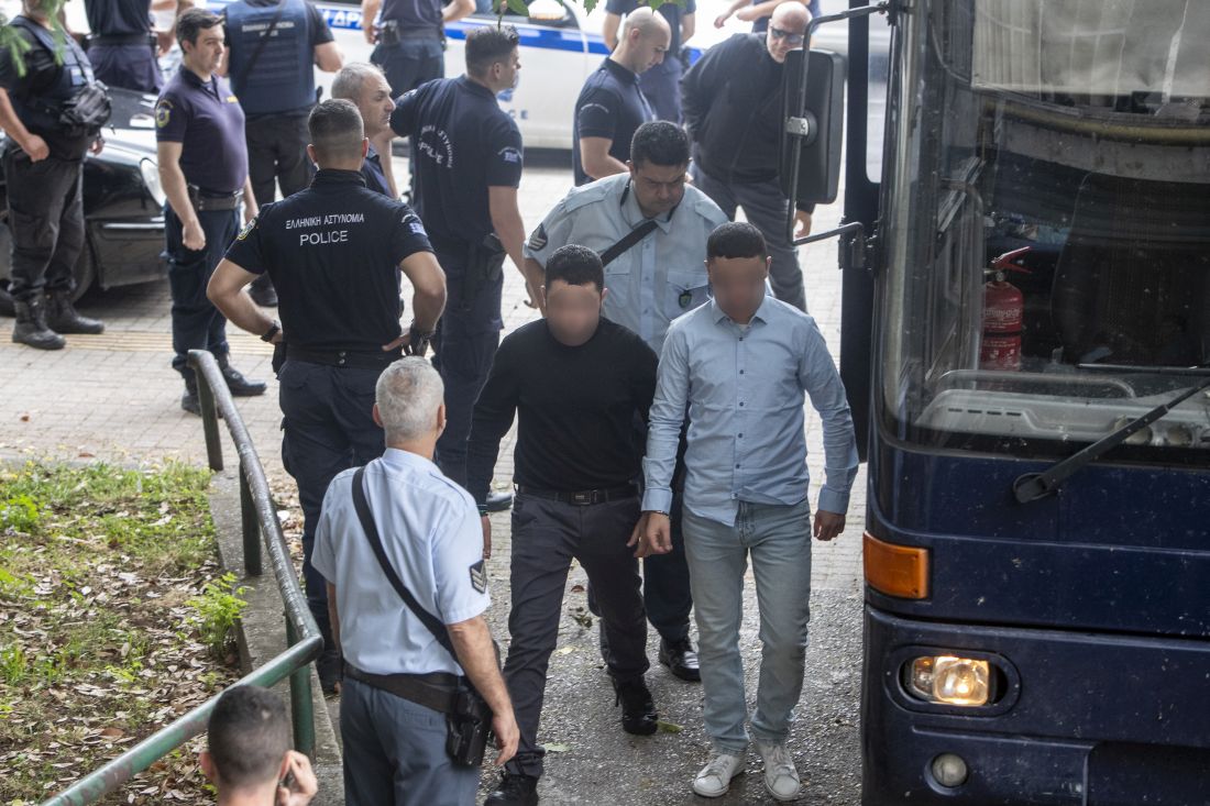 Δίκη για τη δολοφονία του 19χρονου Άλκη Καμπανού, στο Μικτό Ορκωτό Δικαστήριο Θεσσαλονίκης, Τρίτη 13 Ιουνίου 2023.