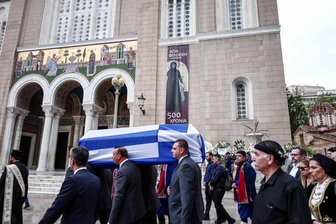 κηδεία Γιάννης Μαρκόπουλος