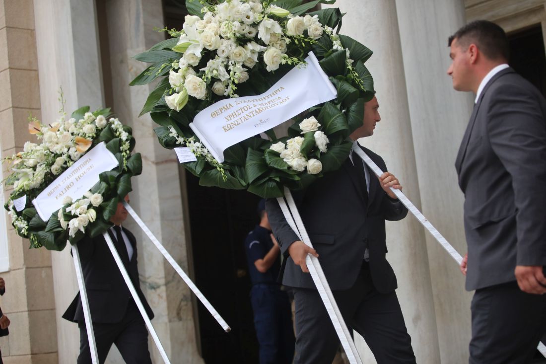 κηδεία Γιάννης Μαρκόπουλος