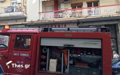 Θεσσαλονίκη: Κινητοποίηση της Πυροσβεστικής για φωτιά σε διαμέρισμα