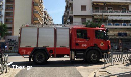 Φωτιά σε κλινική στο κέντρο της Θεσσαλονίκης (ΒΙΝΤΕΟ)