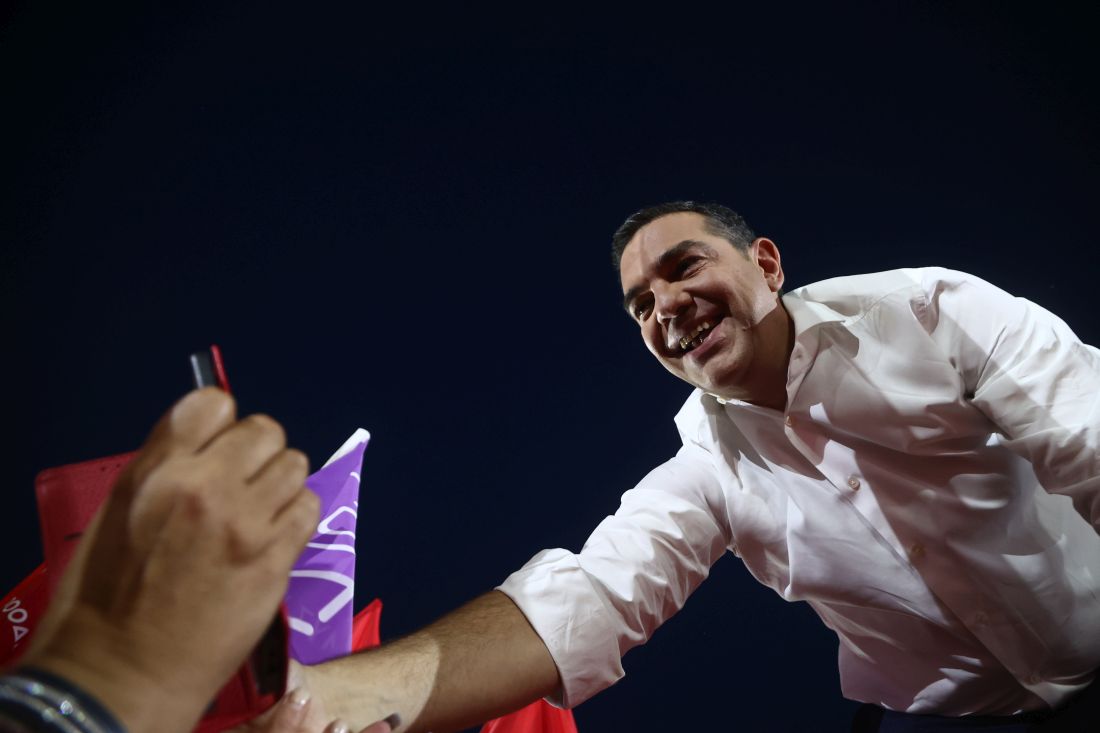 Αλέξης Τσίπρας ομιλία εκλογές Ιούνιος 2023 Θεσσαλονίκη