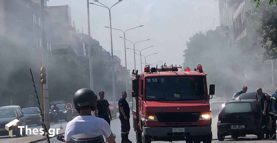 φωτιά Θεσσαλονίκη Πυροσβεστική