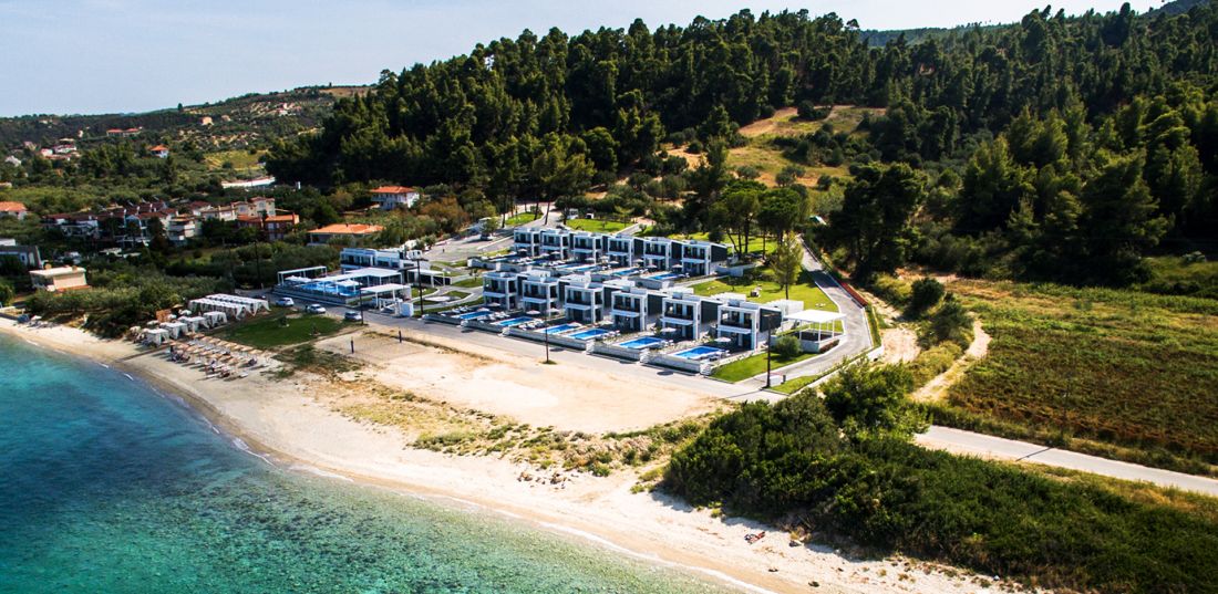 Crystal villas & suites resort Πολύχρονο, Χαλκιδική, Τ. 2374 440 520, 2374 440 520, Μ. 698 90 90 008, παραλίες καλοκαίρι διακοπές διαμονή ξενοδοχείο